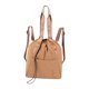 thumbnail image 4 of Mochila con cordón, mochila informal de día, bolsa deportiva con bolsillo frontal para Latinoamérica Caqui, 4 of 9