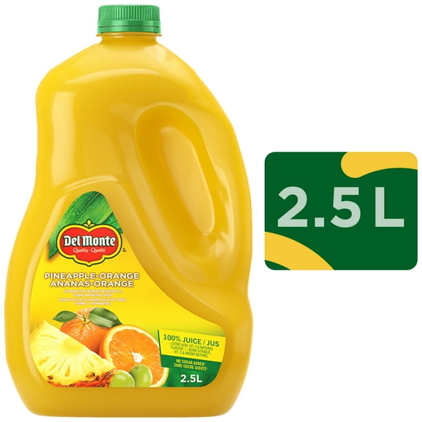 Mélange de jus Ananas et Orange Del Monte 2,5 L