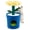 Yellow, variant on Gymax Cute Cat Tree for Indoor Cats Kitten Tower w/Flower Padded Perch Planter Condo Yellow & Blue & White