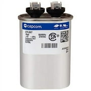 97F9004-15 uf MFD 370 Volt VAC -  Oval Run Capacitor Upgrade