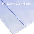 thumbnail image 3 of Mouse Pad, Small PU Leather Mousepad, Computer Mouse Mat with Non-Slip Suede Base for Gaming, Desk, Wireless, Laptop, Travel, Office (11.8" x 9.4"), 3 of 6