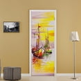 thumbnail image 3 of Panel de pared 3D Decoración de habitación interior Decoración de pared Patrón B Sunnimix Etiqueta engomada autoadhesiva de la puerta, 3 of 8