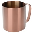 thumbnail image 3 of Taza, Taza De Café Ligera A Prueba De Herrumbre, Para El Café De La Cerveza De Otdoor De La Oficina Fugacal Oro rosa, 3 of 8
