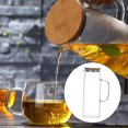 thumbnail image 4 of Jarra de transparente para el hogar con cubierta antipolvo para servicio de bebidas de café de té de agua fría / caliente tal se describe Macarena Tetera, 4 of 8