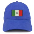 thumbnail image 1 of Trendy Apparel Shop 1928 Mexico Flag Embroidered Cotton Dad Hat- Carolina Blue, 1 of 2