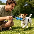 thumbnail image 4 of Dog Toys Dual-Action Teeth Cleaning Mouth Prop, Chew Toy for Easier Brushing Oral Care, Daily Home Use for Small Medium Large Dog (Blue), 4 of 9