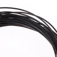 thumbnail image 3 of 12 Elastic & Durable Tennis Racket Racquet String 1.35mm Black, 3 of 7