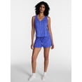 thumbnail image 2 of Way to Celebrate Women's Pointelle Pajama Set, 2-Piece, Sizes XS-3X, 2 of 5