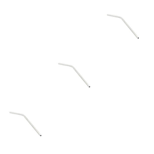 Kearding Pajitas de acero inoxidable Pajita de metal Bendy Suministros para fiestas Viajes Utensilios para acampar al aire libre para bebidas Type1 NO1