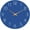 blue, variant on Wall Clock, Battery Operated Silent Non-Ticking - Simple Minimalist Style Rose Gold Numbers Clock Decorative for Living Room,Kitchen,Home,Office,Bathroom(10" Black)
