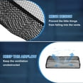 thumbnail image 3 of 8Pcs 4x9 Inch Floor Register Cover Trap, Floor Vent Screen Mesh Cover, Black, 3 of 6