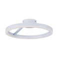 thumbnail image 1 of ET2 E22841-MW Cirque Led Matte White Flush Mount Ceiling Light, 20 in., 1 of 1