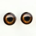 thumbnail image 4 of Medium Brown Dog Sew-On Button Glass Eyes, 4 of 8