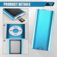 thumbnail image 5 of Portable Music Player with Bluetooth 5.0, 32GB TF Card Slot, FM Radio, HiFi Sound Quality, Headphone Included for On-the-Go Listening, 5 of 5