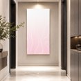 thumbnail image 3 of Canvas Wall Art, Pink Geometric Framed Canvas Prints for Hallway Bedroom, Modern White Stripe Abstract Distortion Art Gallery Wrapped Wall Decor for Home Office, Gifts, 24"x48" Ship Next Day, 3 of 9