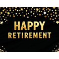 thumbnail image 4 of Happy Retirement Party Banner Backdrop Celebration Background Decorations Photography Props Balloons Cheers Event Supplies Retirement Party, 4 of 4
