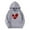 Grey, variant on Milgrthf Valentines Hoodies Sweatshirt for Tween Girl Cute Love Heart Shirts Hooded Pullover Long Sleeve Casual Tops with Pocket Green 11 Years
