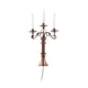 thumbnail image 1 of Lámpara de candelabros modelo a escala 1:87 para casa de muñecas, candelabros para mesa de arena. Bronce, 1 of 9