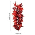 thumbnail image 2 of Artificial Fall Maple Leaves Wall Hanging Plants for Thanksgiving Holiday Home Outdoor Decor, 2 of 9