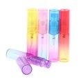 thumbnail image 4 of 5x Empty 4/8mL Refillable Fragrance Bottles Perfume Scent Vials w/ Caps for Traveling Dating Party - Multicolor, 7.3 cm, 4 of 8