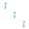 thumbnail image 3 of Seitruly Cepillos de limpieza facial con mango Cuidado de la piel Espinilla Poros Exfoliante profundo Salón profesional Exterior Verde Tipo 3 Type1 NO1 Seitruly CBP273463, 3 of 6