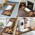 thumbnail image 5 of Runner Rugs 2x6 Ft, Farm Yaks Non Slip Area Rugs for Kitchen Bedroom Entryway, Farmhouse Barn Funny Animals Butterfly Washable Carpet Runner Rug Floor Mats for Bedroom Home Decor, 5 of 8