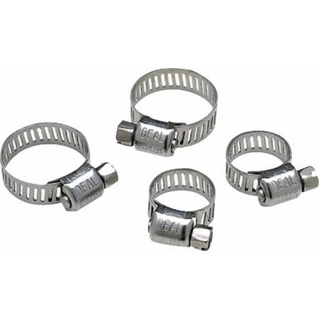 

Seachoice Stainless Steel Hose Clamp Set 1/2-29/32 and 11/16-1-1/4