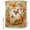 Brown, variant on Small Stall Shower Curtain 36x72 Inch Narrow Half Size Pumpkins Fall Bath Curtains Bathroom Decor, Thanksgiving Butterfly Leaves Berry Waterproof Fabric Shower Curtain Set with Hooks 36 Inch