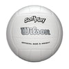 Wilson Soft Play Outdoor Volleyball, Official Size, White