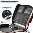 thumbnail image 4 of FORMRS Zipper Binder with Shoulder Strap 2-inch Ring 500 Sheet Capacity File Bag, Soft Pink Pattern, 4 of 5
