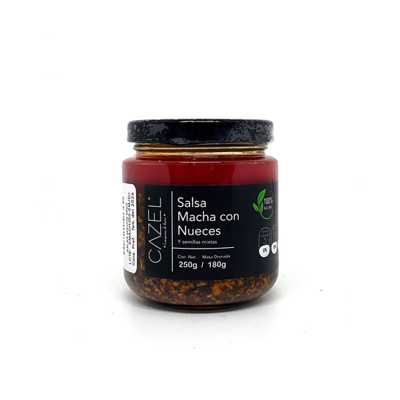 Salsa Macha con Nueces 250gr