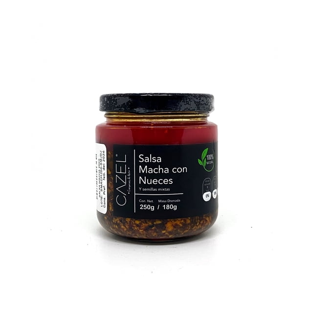 Salsa Macha con Nueces 250gr
