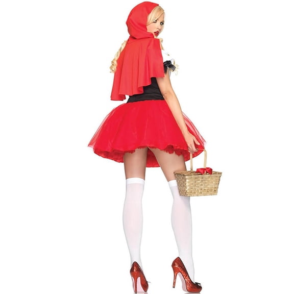 HOOWIFFY Red Cosplay Costume Soft and Comfortable Outfit for Halloween and Parties