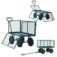 thumbnail image 3 of vidaXL Garden Hand Trolley Green 350 kg, 3 of 5