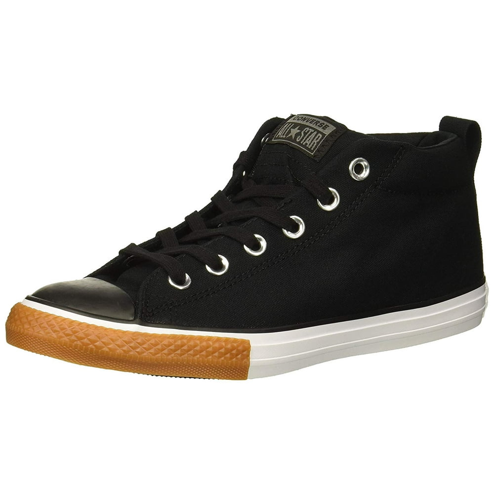 kids all black converse