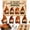 AUTUMN GNOME, variant on 2026 Limited Edition 3D Beaded Gnome DIY Kit, 4 Gnome Designs 3D Beaded DIY Kit for Beginner (Gardening GNOME)