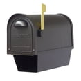 thumbnail image 6 of Classic Curbside Mailbox with Newspaper Tube, Locking Insert and Ashland Mailbox Post, 6 of 7
