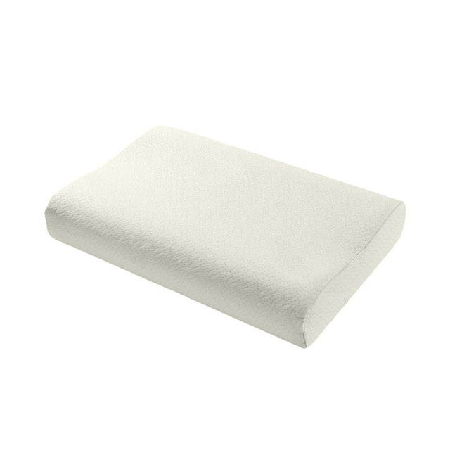 Almohada cervical de espuma Memory Foam para aliviar el dolor de cuello, ergonómica, transpirable y absorbente, ideal para quienes duermen de lado, boca abajo y boca abajo.