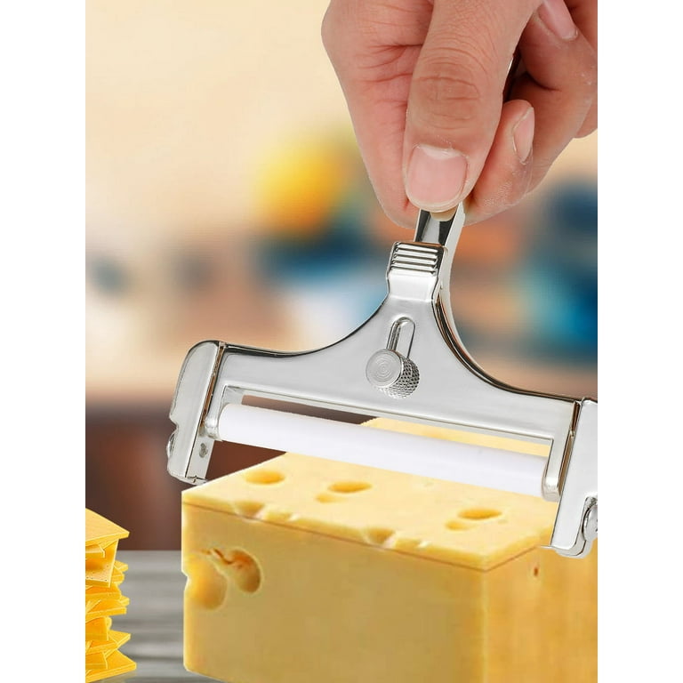Kitcheniva Adjustable Stainless Steel Hard Cheese Slicer, 1 count - Kroger