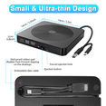 OWNTECH External DVD Drive Player for Laptop Desktop PC Portable CD DVD
