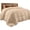 Beige, variant on Utopia Bedding Queen Comforter Duvet Insert, Quilted Black Comforter with Corner Tabs, Box Stitched Down Alternative Comforters Queen Size 88 x88 inches