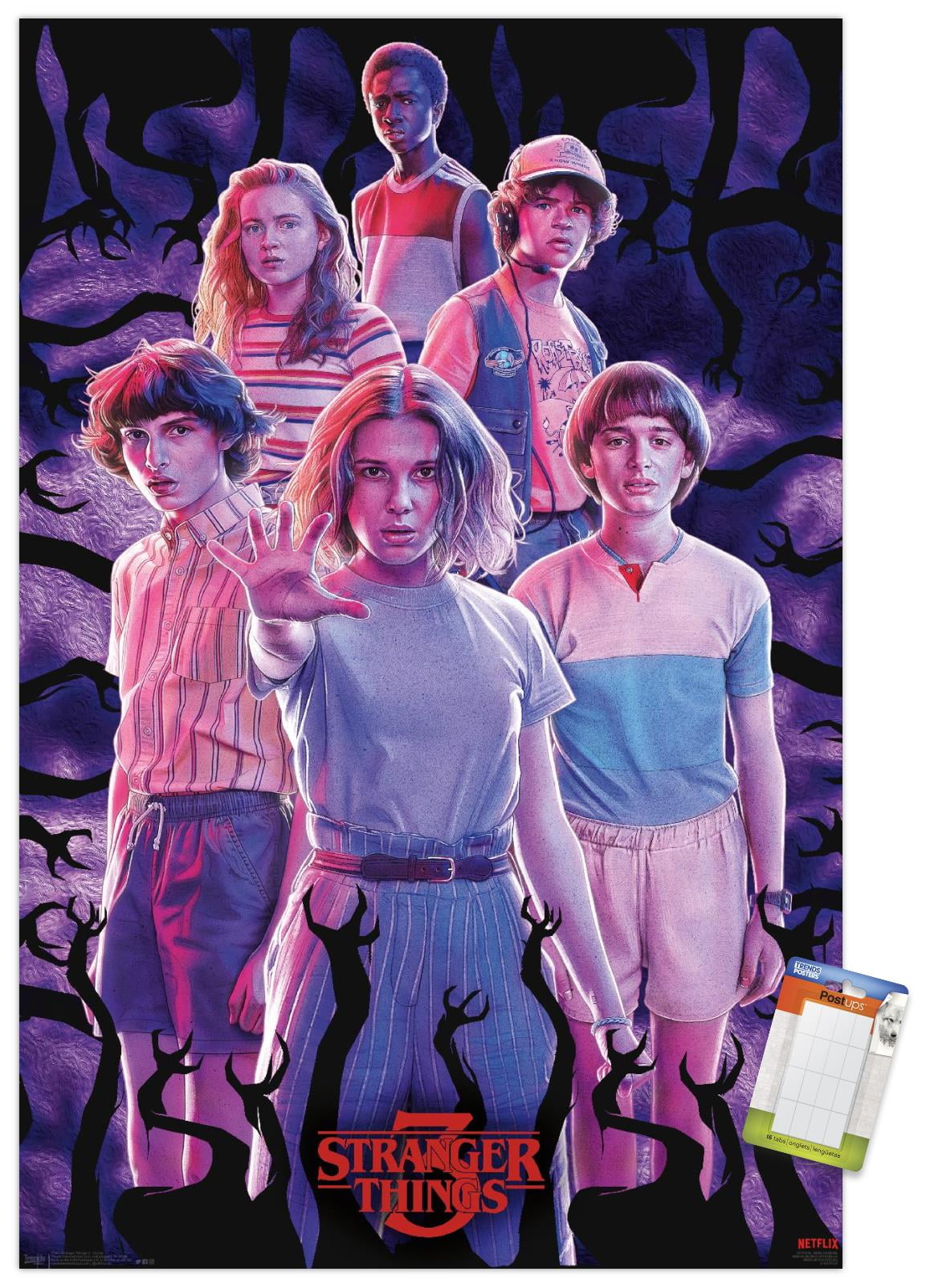 Netflix Stranger Things: Season 3 - Group Premium Poster and Poster ...