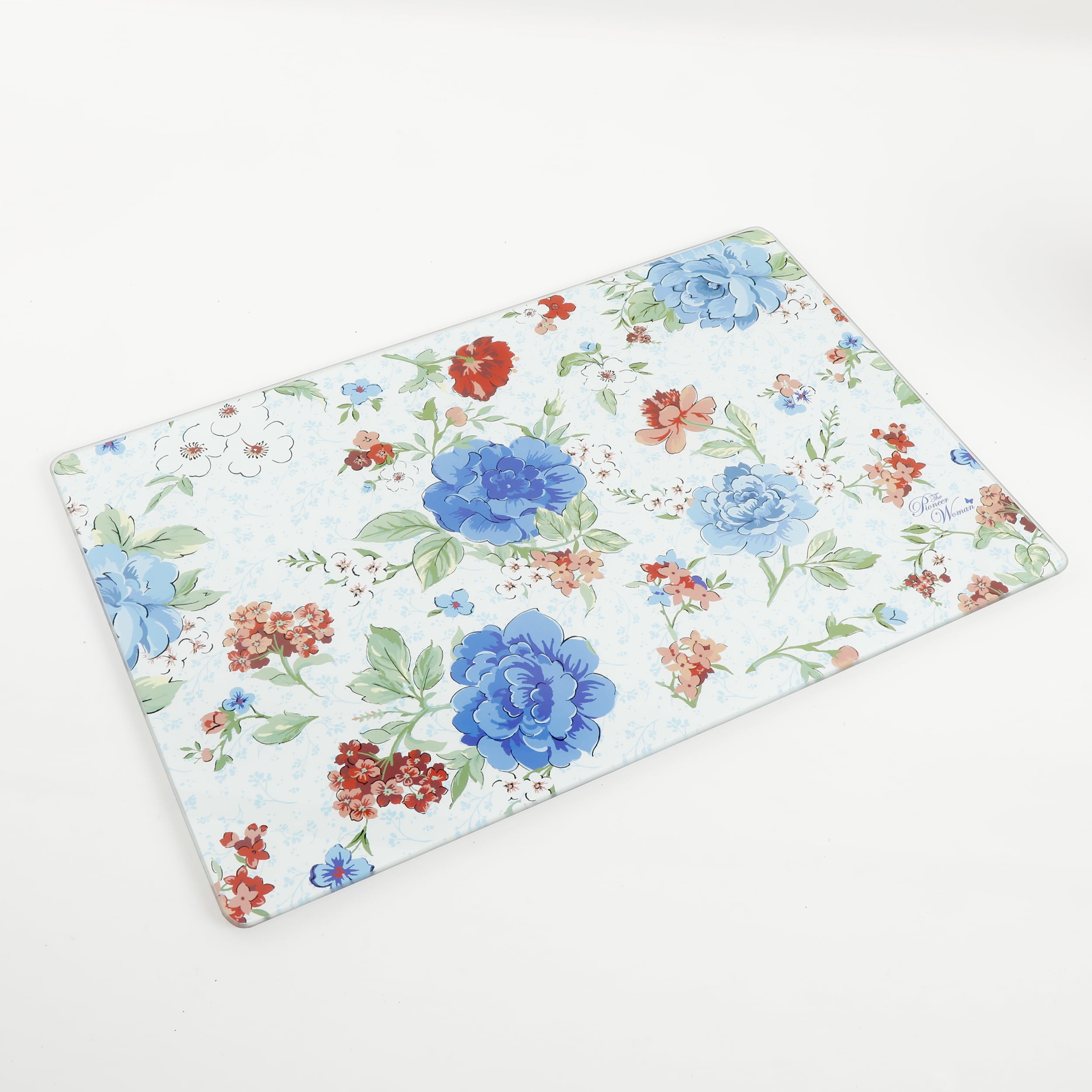 The Pioneer Woman Classic Charm 12" x 18" Glass Cutting Board