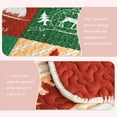 thumbnail image 3 of Whale Flotilla Reversible Patchwork Quilts Twin Size, Lightweight Boho Printed Bedspreads Coverlets Quilt Bedding Set with 1 Pillow Shams for All Seasons, Happy Christmas, 3 of 6