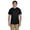 BLACK, variant on The Hanes 52 oz, 50/50 EcoSmart T-Shirt - NAVY - L