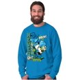 thumbnail image 3 of Popeye Never Quits Asian Inspired Men Big & Tall Long Sleeve Tee Brisco Brands 4X, 3 of 6