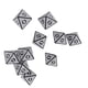 thumbnail image 1 of Dados De Juego De Rol, Dados Poliédricos Claramente Marcados Material Acrílico De Grabado Preciso Para Juego De Rol Para Juego De Mesa EOTVIA No, 1 of 7