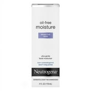 Neutrogena Moisture Oil Free Formula, Sensitive Skin - 4 Oz, 6 Pack