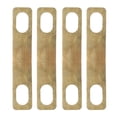 thumbnail image 1 of Shisuyan Part Replacement Guitar Shim Golden 4Pcs 1.97X0.39X0.04In, 1 of 8