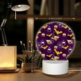 thumbnail image 6 of Salouo Halloween Gnomes1 for Round Acrylic Night Light - Acrylic Sheets with LED Light Lamp Base - Decorative Night Lamp for Restaurant Bar Cafe Shop Room Decoration, 6 of 9